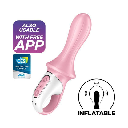 Satisfyer Air Pump Booty 5+ Red-4038551