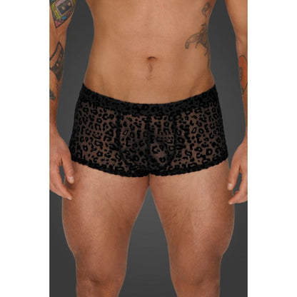 Leopard Flock Short Shorts-H072.00001