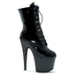 Ankle Boots w Inner Zipper Black 7in-709-ANGELA-BLK-7