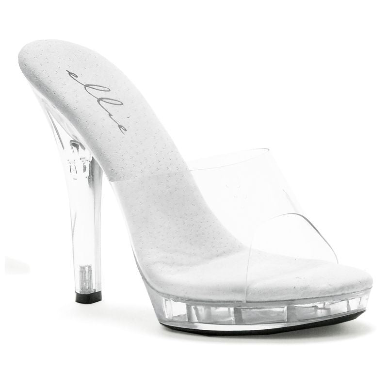 Slip On Sandal Clear 5in-M-VANITY-CLR-7