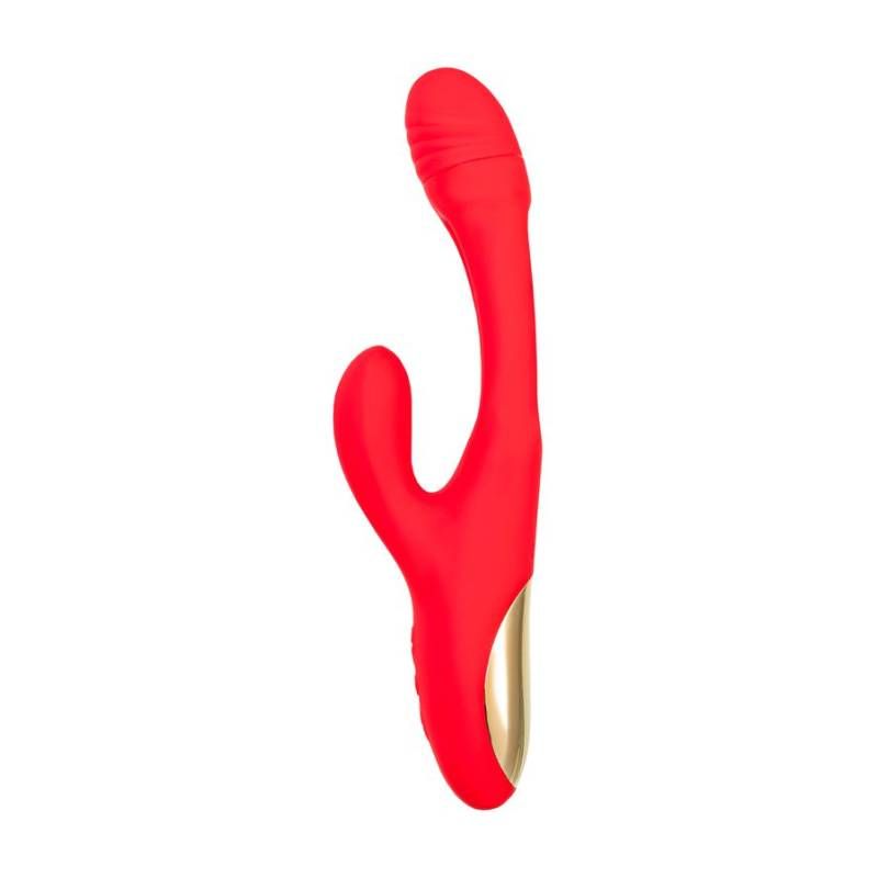 JOS Patti Moving Tongue Rabbit Vibrator Red-783055