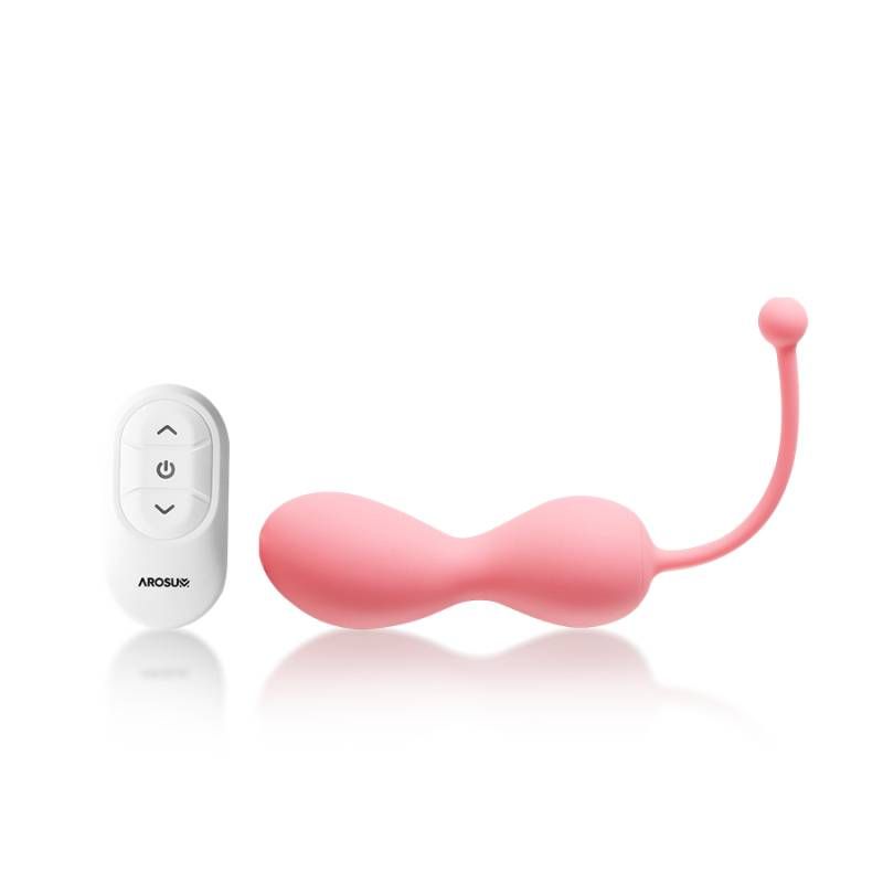 Kegelator Duo Vaginal Balls Come Hither Stimulator with Remote-ARS-L06001KL