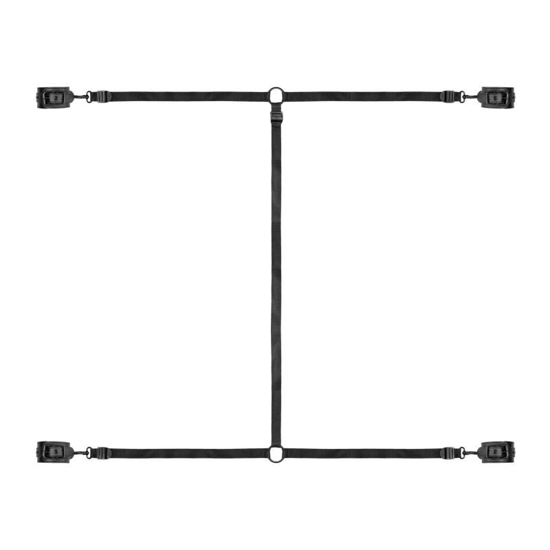 Under The Bed Restraint Bondage Set-BF010BLK