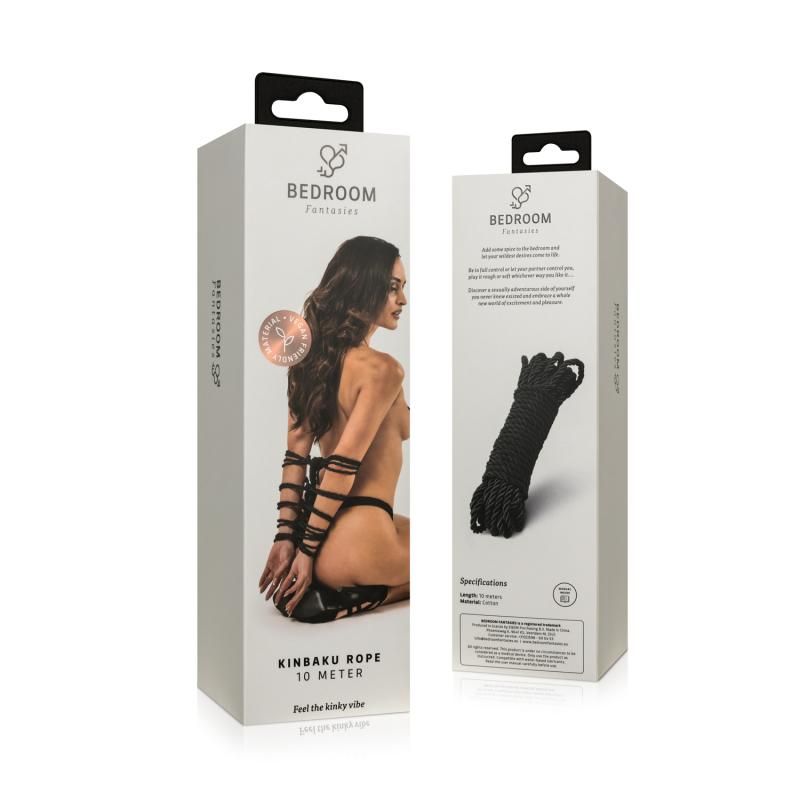 Kinbaku Bondage Rope Cotton 5m-BF014BLK