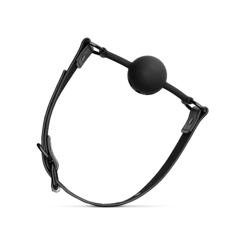 Breathable Silicone Ball Gag Black-BF016BLK