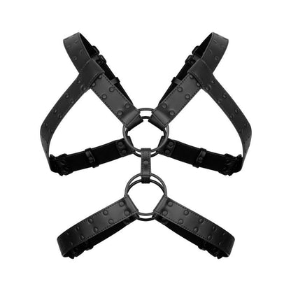Rocco Bondage Harness Black-BF027BLK