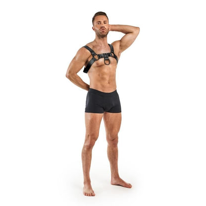 Bruno Bondage Harness Black-BF028BLK