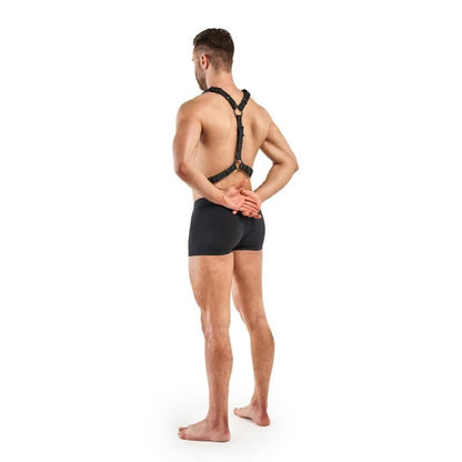 Max Bondage Harness Black-BF029BLK
