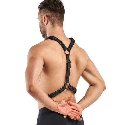 Max Bondage Harness Black-BF029BLK