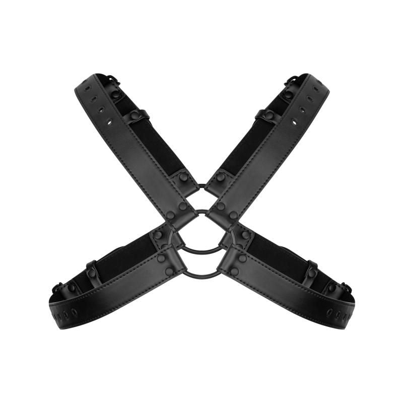 Lionel Bondage Harness Black-BF030BLK