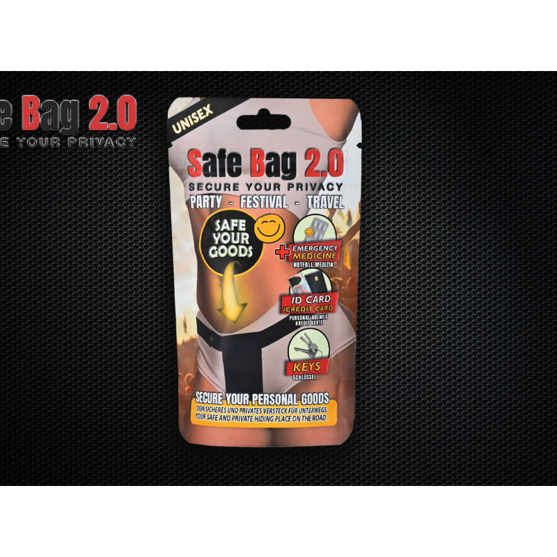 Safe Bag 2.0 Black Small-011-B-S