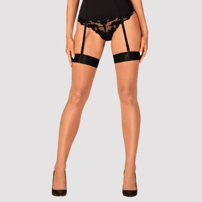 S814 Stockings Black-1838-BLK-S/M