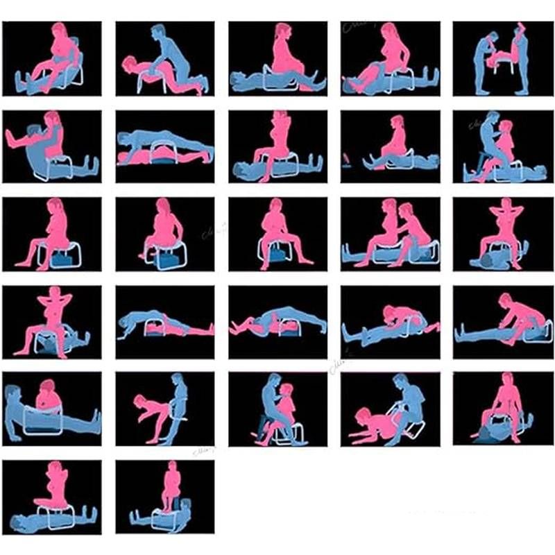 Sex Chair Adjustable Height Pink-YDA-015-C