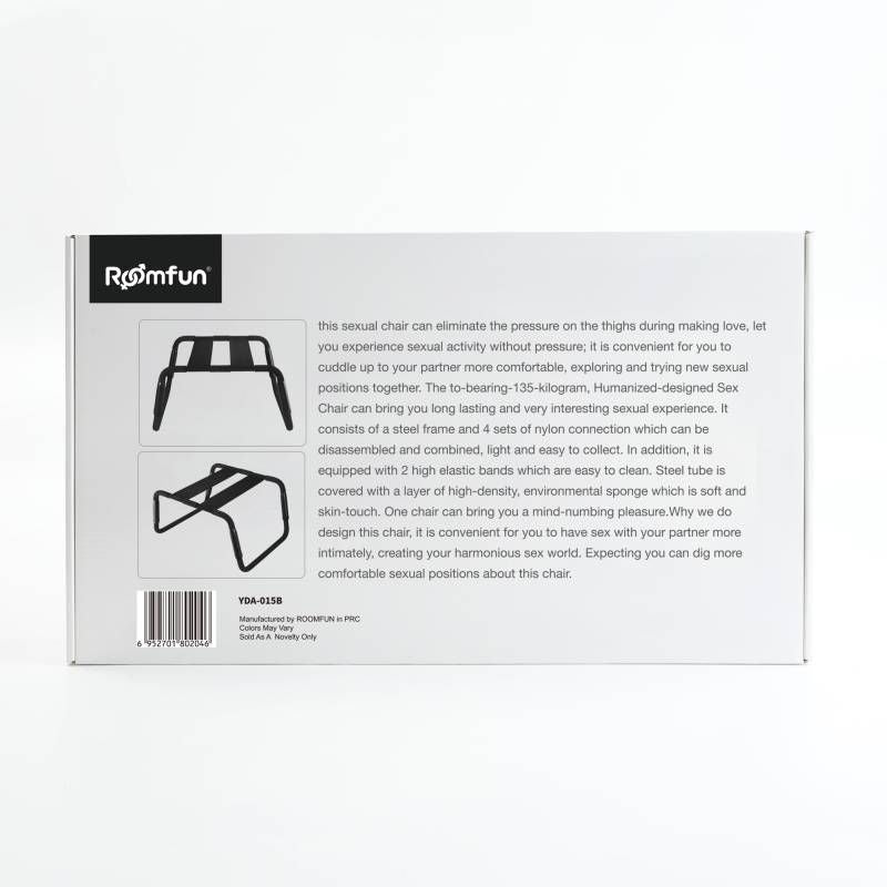 Sex Chair Adjustable Height Black-YDA-015-BLK