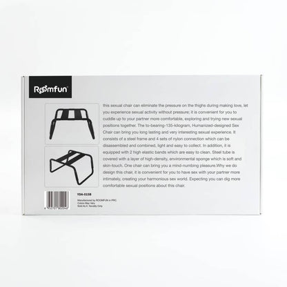 Sex Chair Adjustable Height Black-YDA-015-BLK