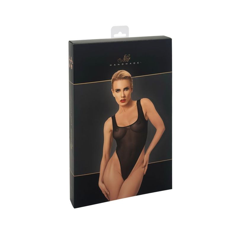 Paparazzi Elastic Mesh Body-F322-BLK-S