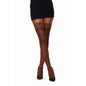 Dreamgirl Lace Top Thigh High Stockings Espresso-0005-ESP-O/S