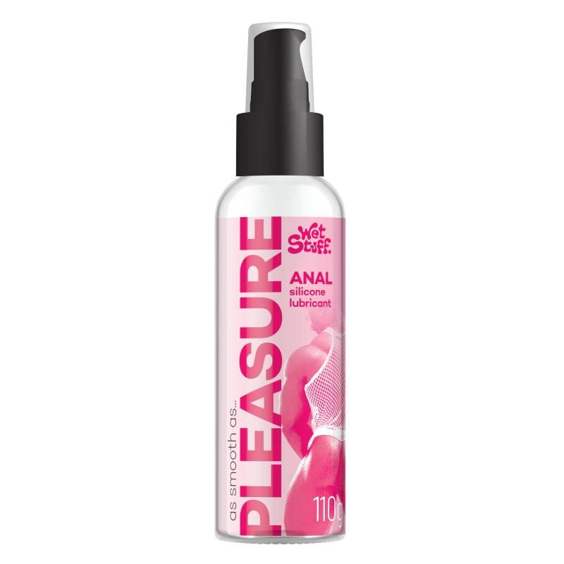 Wet Stuff Pleasure Anal Silicone Lubricant Pump Top 110g-GW40936