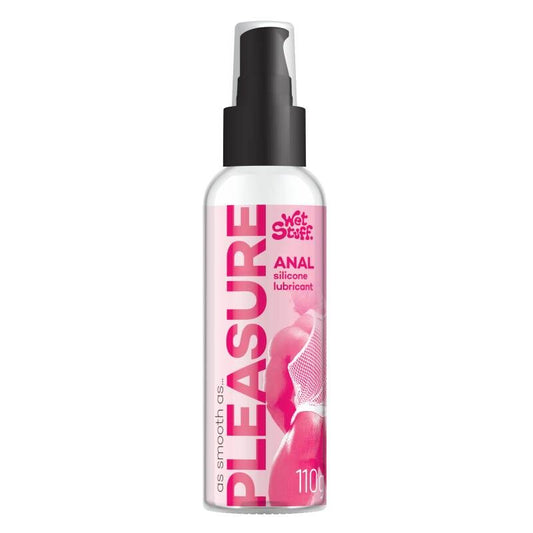 Wet Stuff Pleasure Anal Silicone Lubricant Pump Top 110g-GW40936