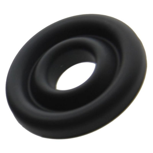 Silicone Donut Cushion Black for Pump Cylinder 1.75in-2.15in Dia-S05-S