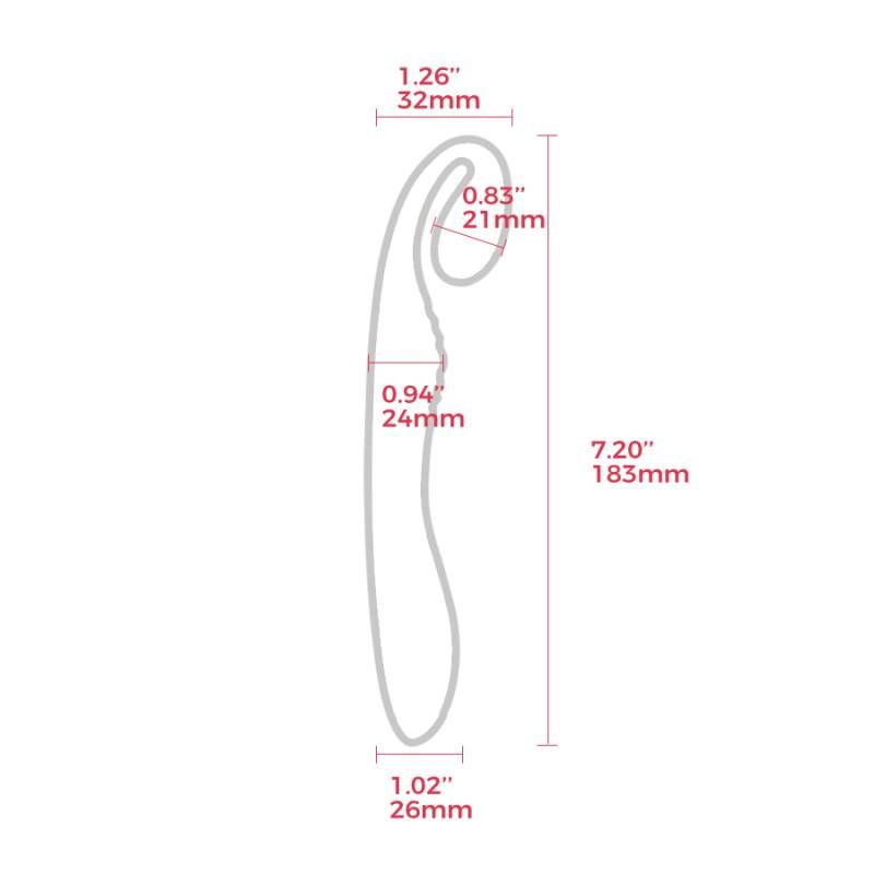 G-Snuggle Ultrasoft Sprout-shaped Unisex Vibrator-ARS-L01004GS