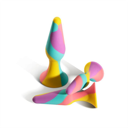 TriPlugs 3 Pc Silicone Anal Training Kit-ARS-B04002MX