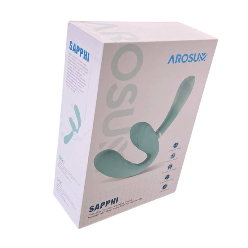 Sapphi Detachable Strapless Strap-on Double Vibrator-ARS-L01007SP