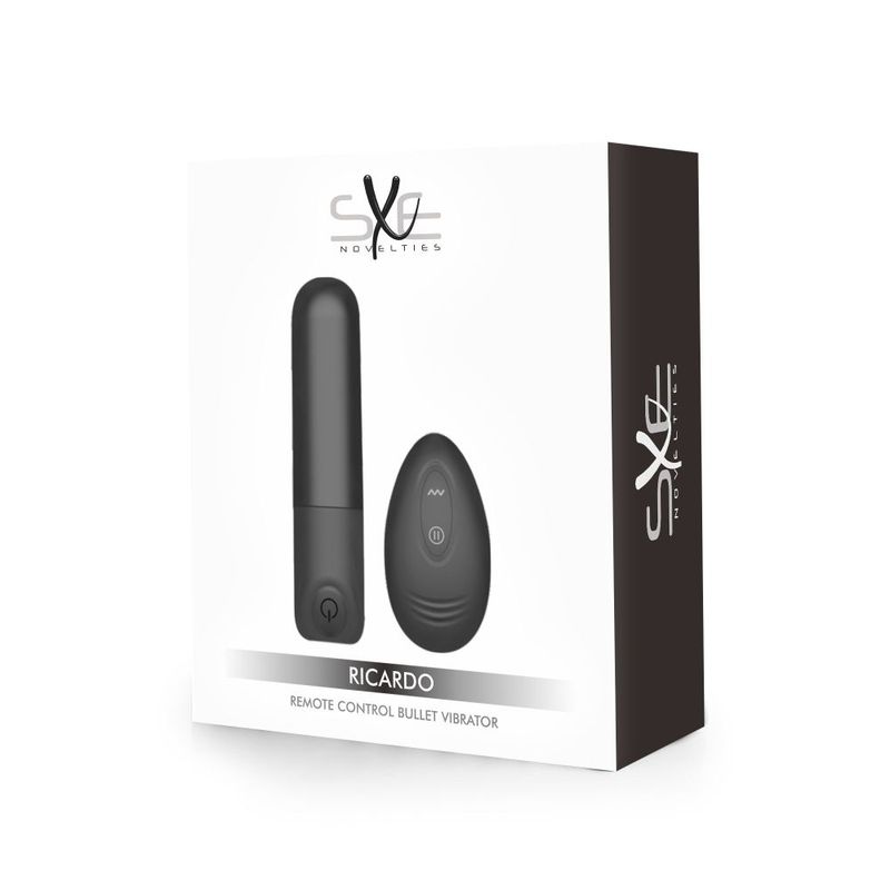 SXE Ricardo Remote Control Bullet Vibrator-SXE-0562