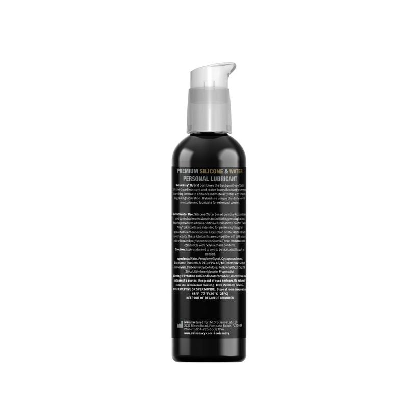 Swiss Navy Hybrid Lubricant 2oz/59ml-SNHYB2