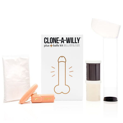 Clone a Willy Plus Balls Kit Dark Skin Tone-CAWPBKDST