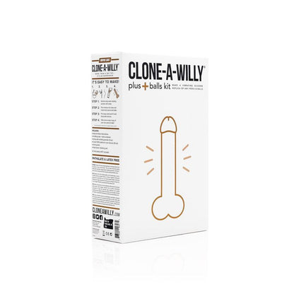 Clone a Willy Plus Balls Kit Dark Skin Tone-CAWPBKDST