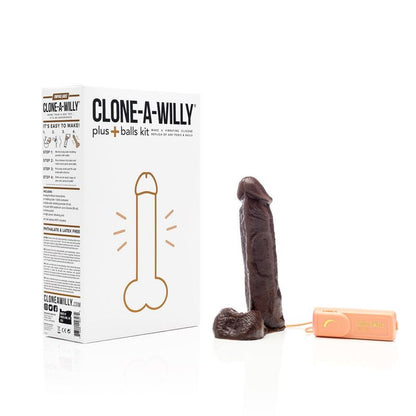 Clone a Willy Plus Balls Kit Dark Skin Tone-CAWPBKDST