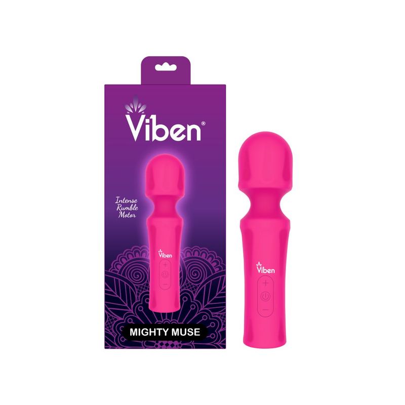 Viben Mighty Muse Massager Hot Pink-VB-75015