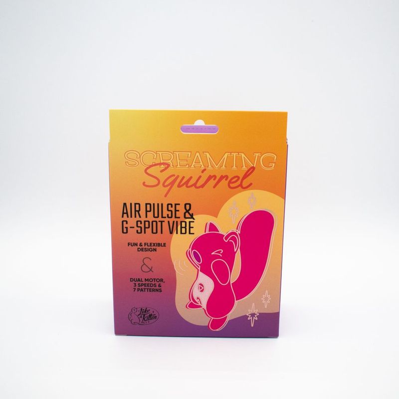 Screaming Squirrel Air Pulse & G-Spot Vibrator-9102