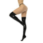 Thigh Highs Vinyl Gloss Black-1113-BLK-S/M