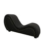 Kama Sutra Mebon Chaise Love Lounge Studded and Quilted Black-A125D-PUN-BLK