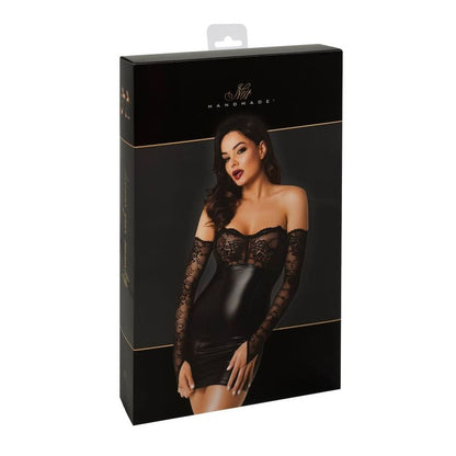 Harmonia Mini Dress-F340-BLK-M