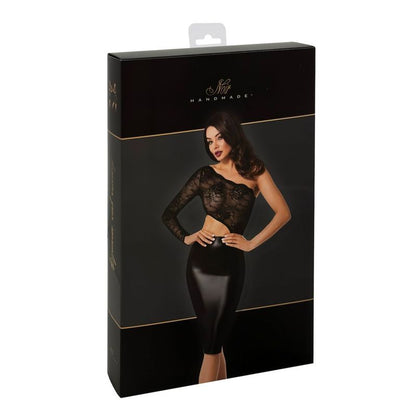 Erotica Midi Dress-F339-BLK-M