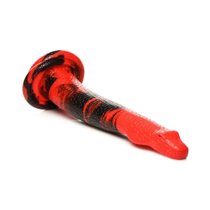CC Large King Cobra 14 in Long Silicone Dong-AH281-L