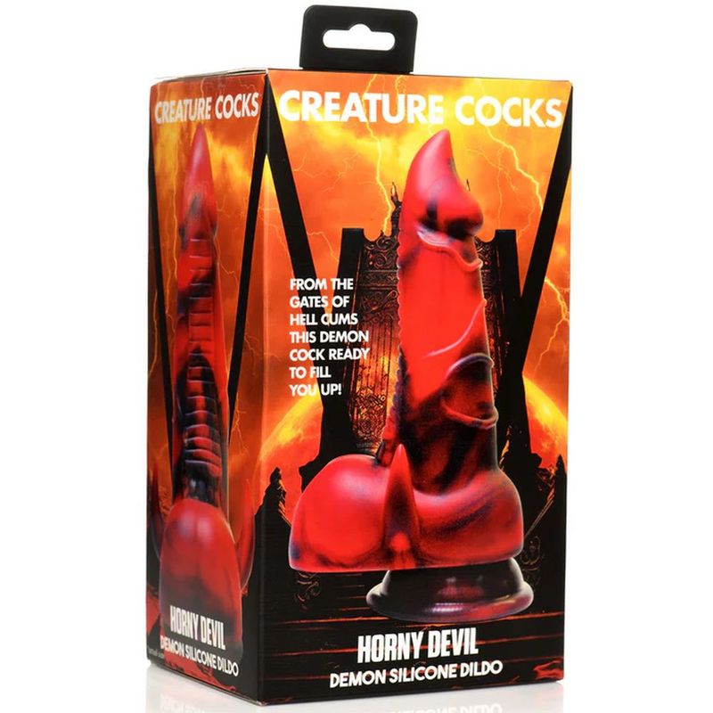 CC Horny Devil Demon Silicone Dildo-AH266