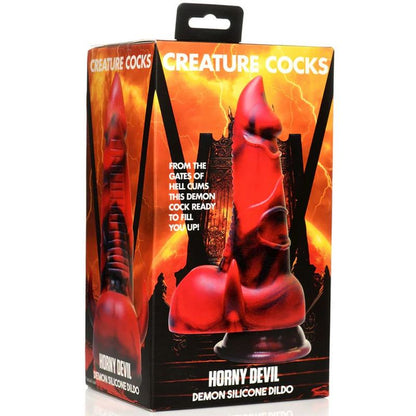 CC Horny Devil Demon Silicone Dildo-AH266