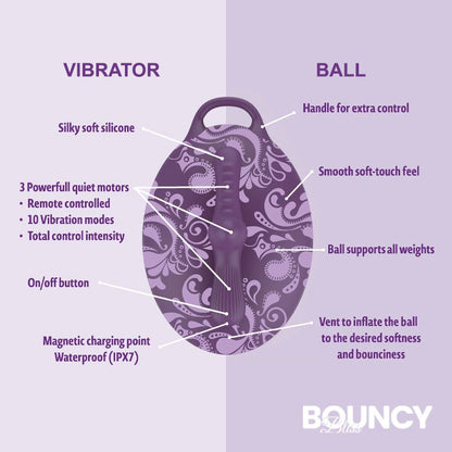 Bouncy Bliss Classic Inflatable Sit-On Vibrator-CY012