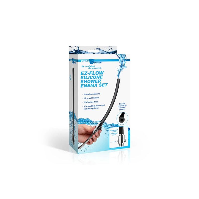 EZ-Flow Silicone Shower Enema Set-AH631