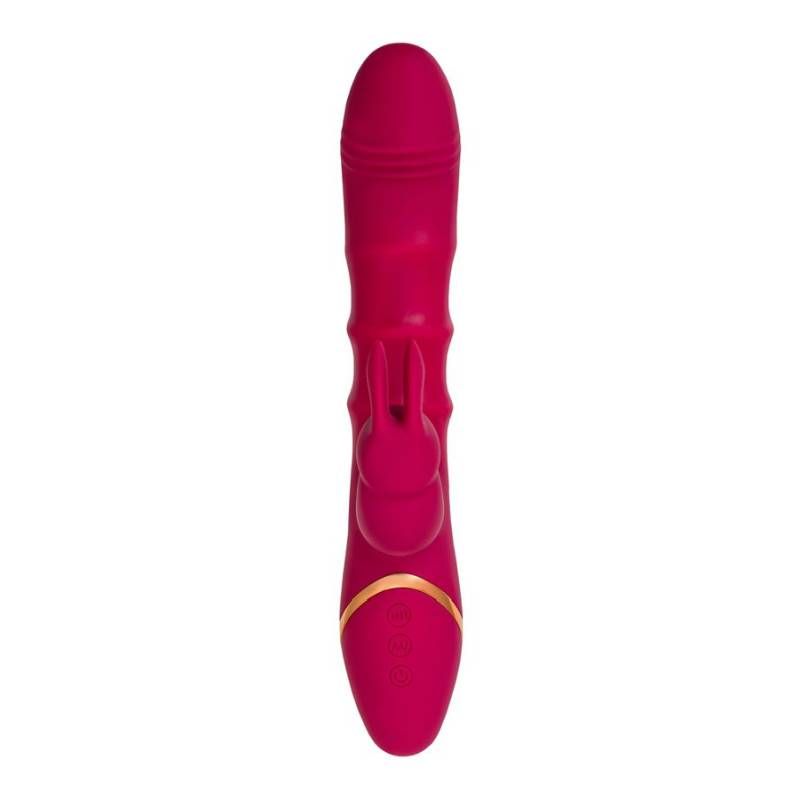 JOS Tenty Rabbit Vibrator with Moving Shaft Rings-783064