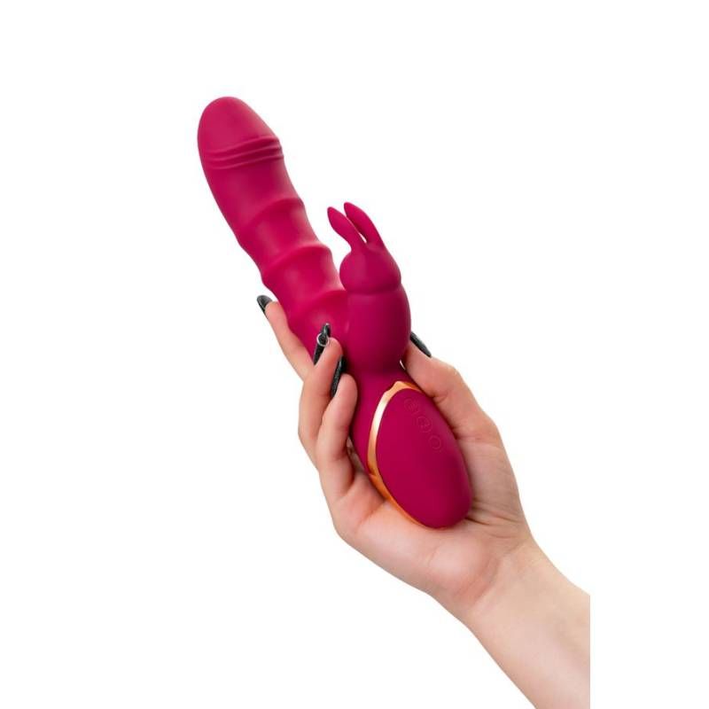 JOS Tenty Rabbit Vibrator with Moving Shaft Rings-783064