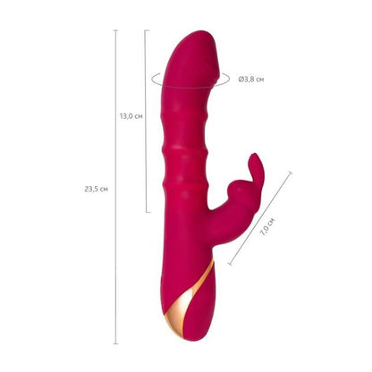 JOS Tenty Rabbit Vibrator with Moving Shaft Rings-783064