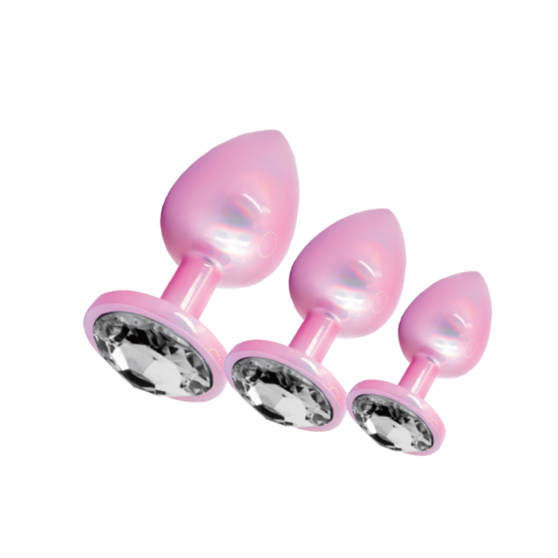 SXE Stainless Steel Comfort 3 Pc Butt Plug Set-SXE-0001