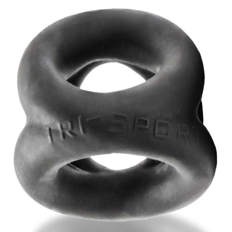 Tri Sport 3 Ring 3 Sized Cock Ball And Sling Night-AJ-1076-NGT