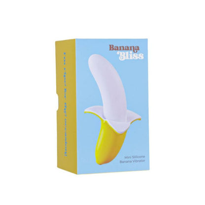 Banana Bliss 13cm Silicone Slimline Vibrator Massager-EG190074