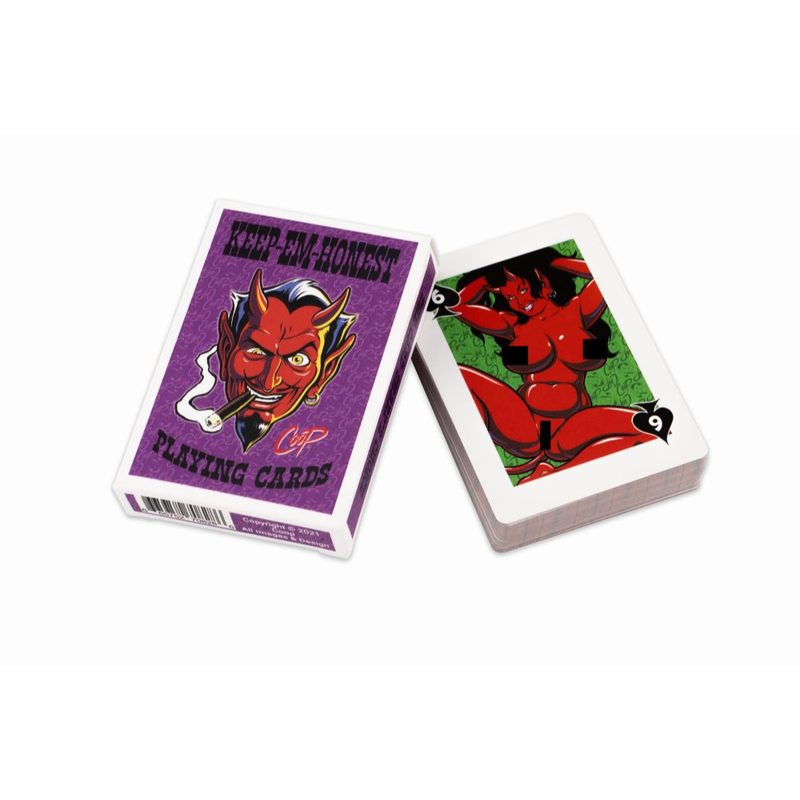 Keep em Honest Playing Cards-CAR-004